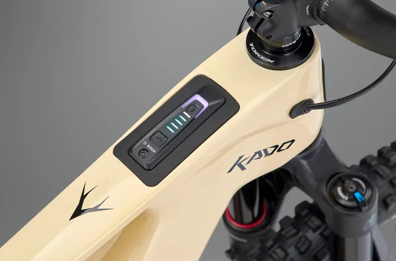 Whyte Kado RS Electric Bike 2025 Gloss Dune Tan Yellow/Black-4