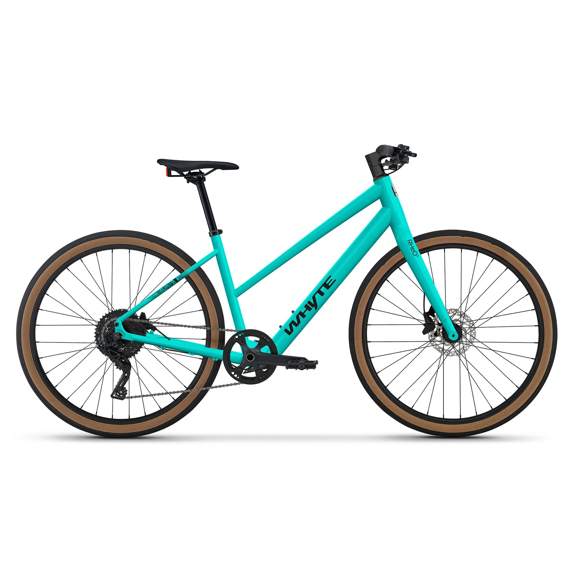 Whyte RHeO ST Electric Bike 2024 Gloss Turquoise