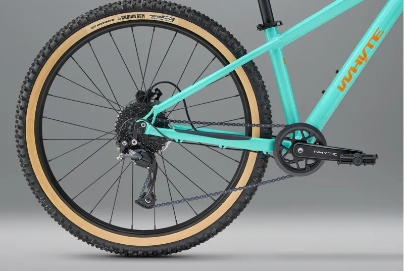 Whyte Secta 26 Mountain Bike 2026 Gloss Aqua/Coral Orange-5