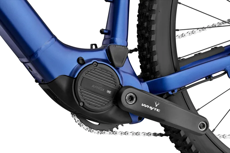 Whyte Secta-E Electric Bike Matt Sapphire Blue-3