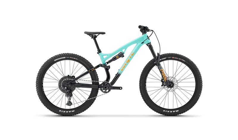 Whyte T-140 27.5 Mountain Bike 2026 Gloss Green/Coral Orange