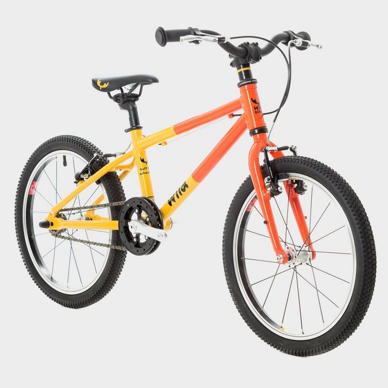 Wild Bikes Wild 18 Inch Kids Bike Yellow/Orange-1