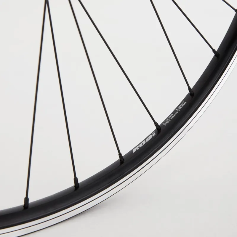 M Part Hybrid Quick Release Cassette Rear 700c Wheel Black-3