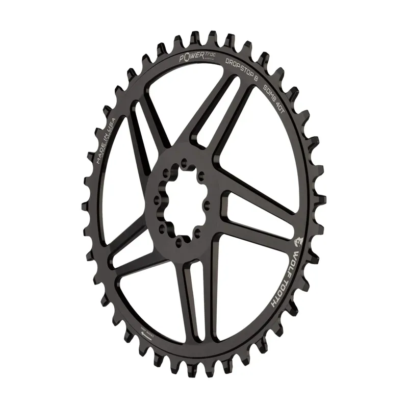 Wolf Tooth Elliptical Direct Mount Chainring For SRAM 8-Bolt / Drop Stop B-1