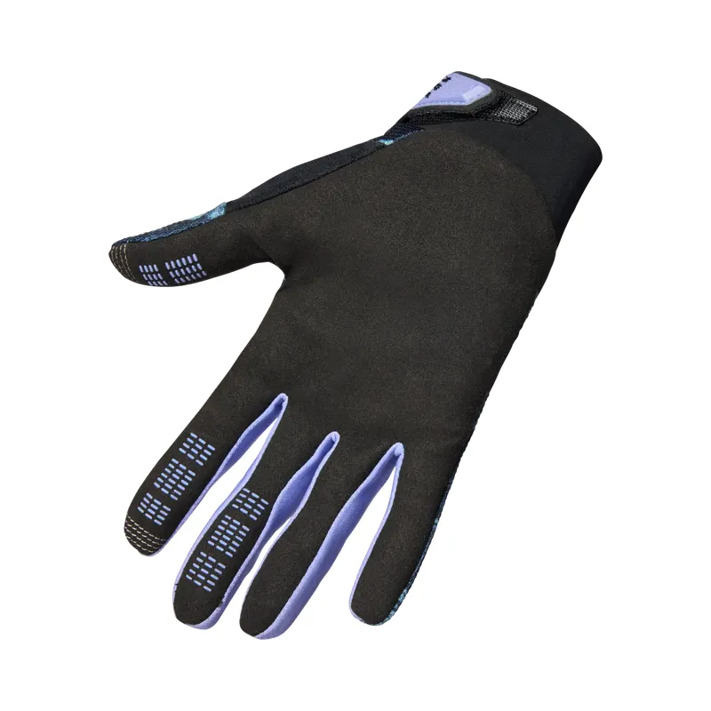Fox Ranger Image Print Glove Women Arctic Blue-1