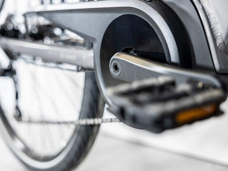 Trek Verve+ 1 Lowstep DT 400WH Electric Bike 2023 Galactic Grey-5