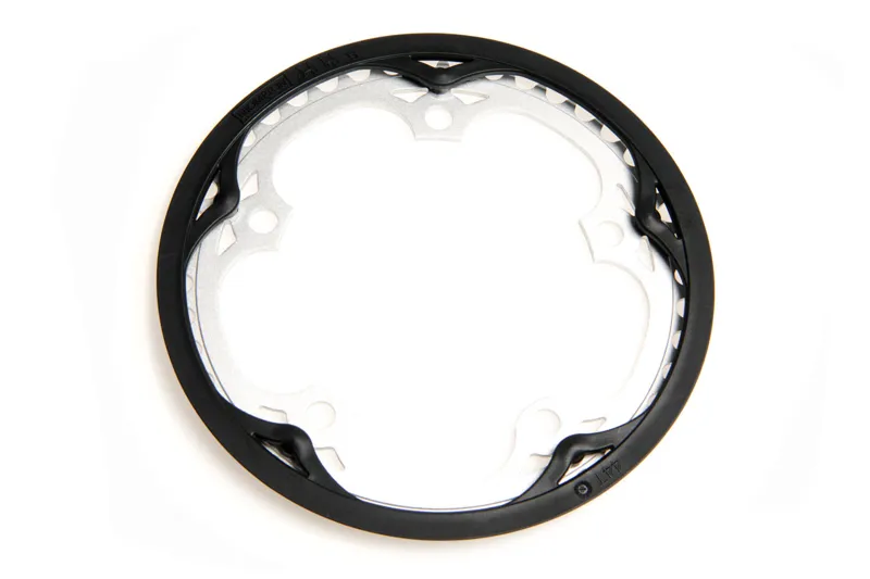 Brompton Chain Ring and Guard Spider Type Silver