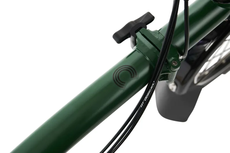 Brompton C Line 12 Speed Mid Bar Folding Bike 2025 Racing Green-4