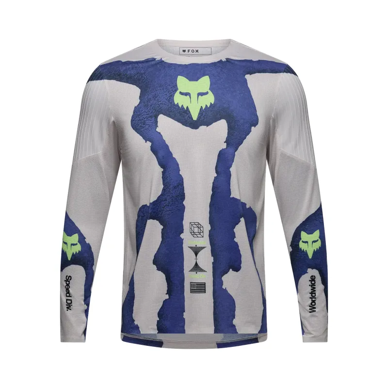 Fox Flexair Awareness Limited Edition Youth Long Sleeve Jersey Chalk