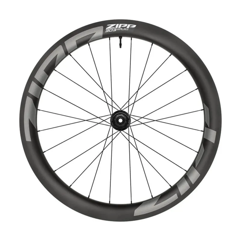 Zipp 303 Xplr S 700c Carbon Disc Front Wheel 12x100mm Tubeless A1 CentreLocking 24H Standard Graphic