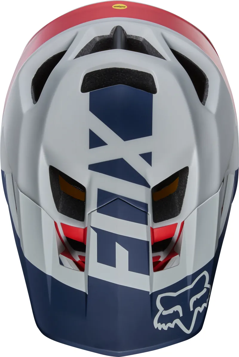 Fox Proframe Drafter Full Face Helmet Cloud Grey-4
