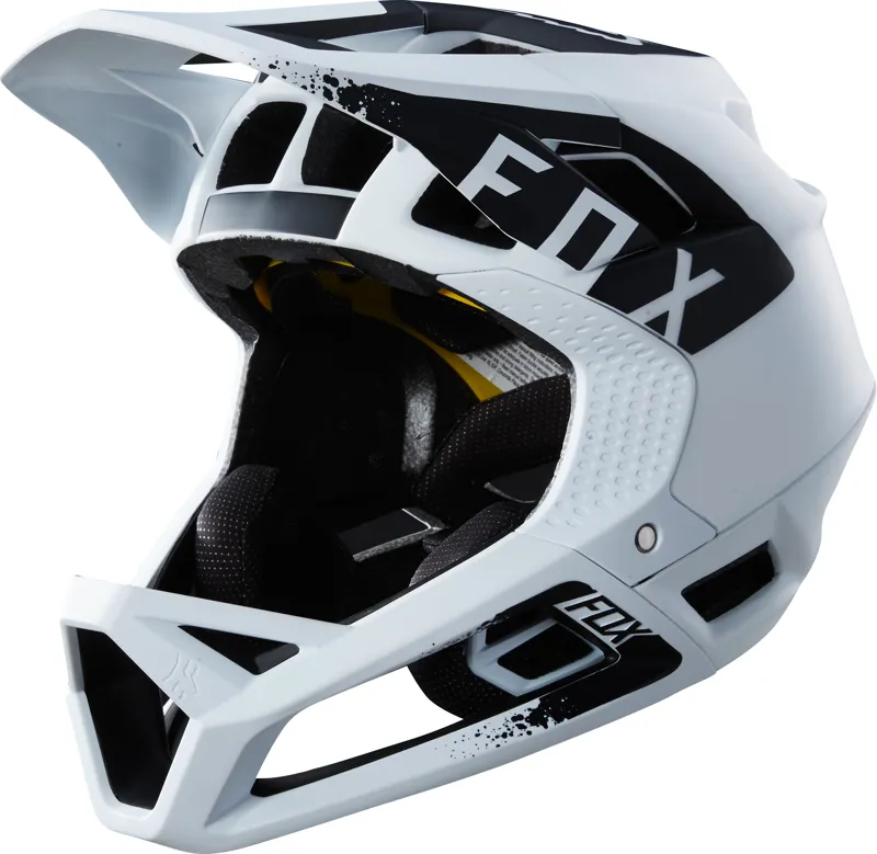 Fox Proframe Mink Full Face Helmet White/Black