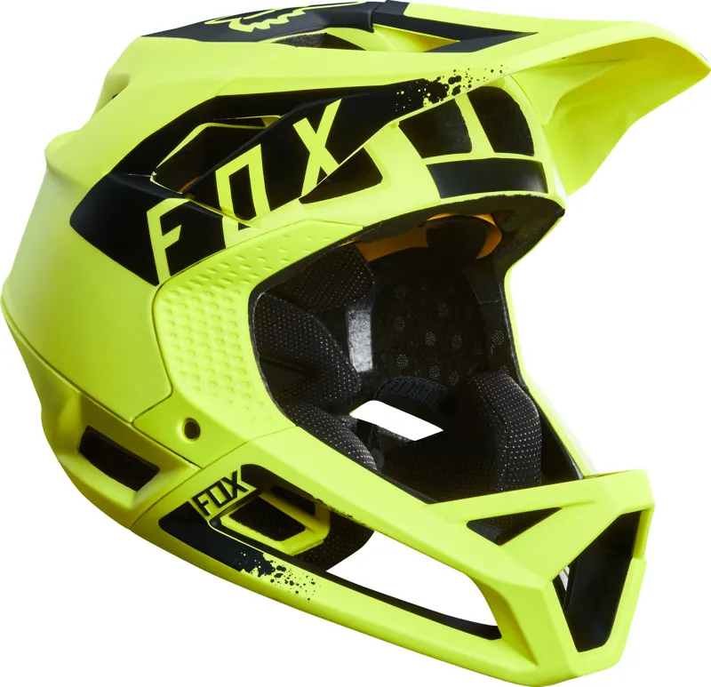 Fox Proframe Mink Full Face Helmet Yellow/Black