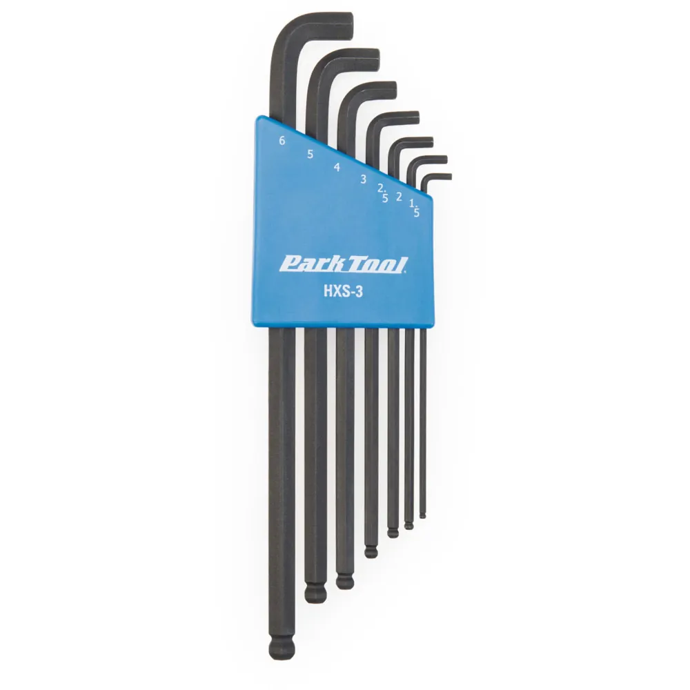 Image of Park Tool HXS-3 Stubby Hex Wrench Set