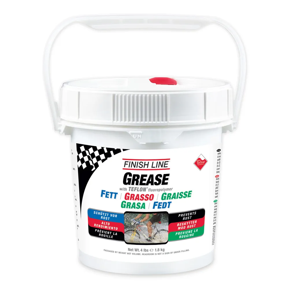 Leisure Lakes Bikes Finish Line Teflon Grease Pail 1.8kg | Check site for latest price, Price Promise, Sales & Clearance section.