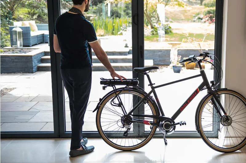 Raleigh Array Crossbar Hub Gear Electric Bike 2018 Black-6