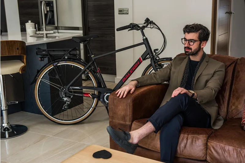 Raleigh Array Crossbar Hub Gear Electric Bike 2018 Black-7