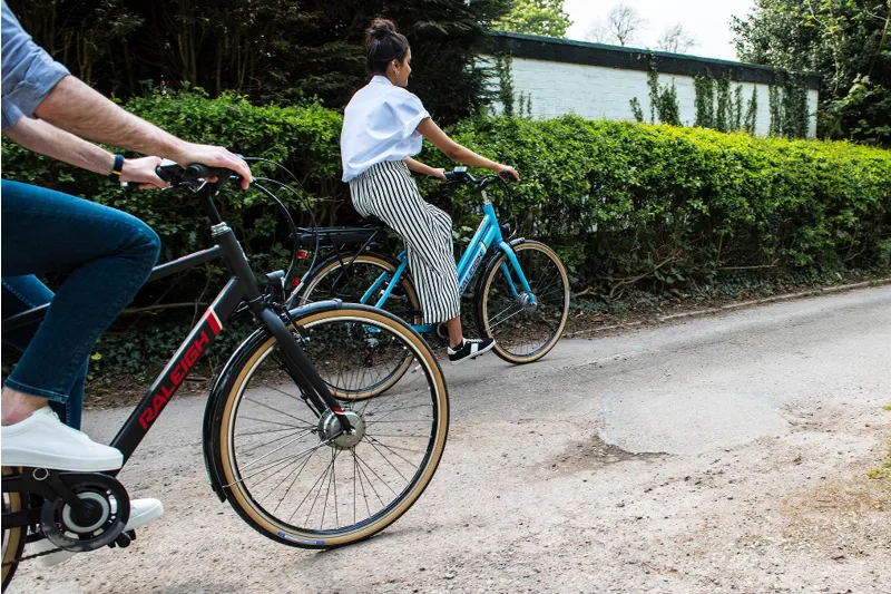 Raleigh Array Crossbar Hub Gear Electric Bike 2018 Black-9