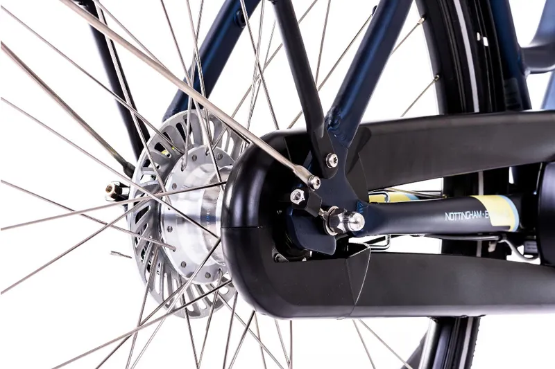 Raleigh Array Low Step Hub Gear Electric Bike 2018 Navy-4