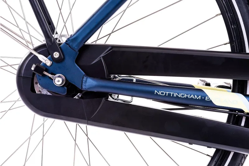 Raleigh Array Low Step Hub Gear Electric Bike 2018 Navy-5