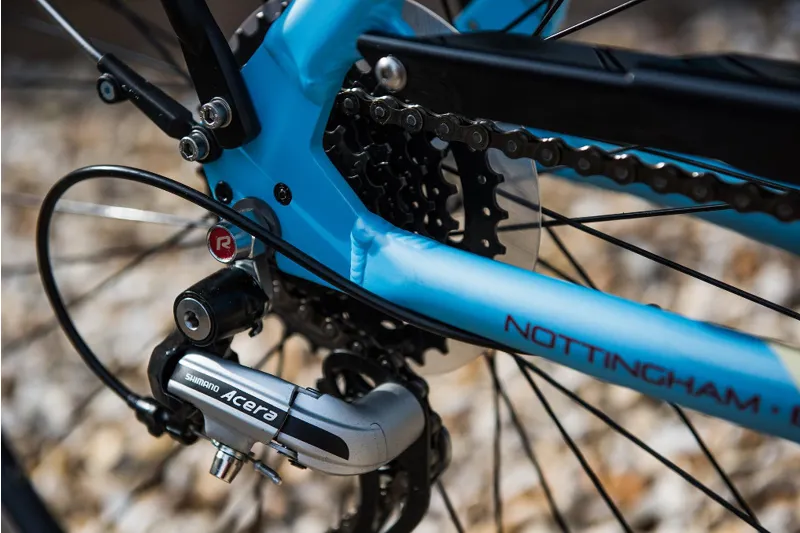 Raleigh Array Low Step Electric Bike 2018 Denim-4