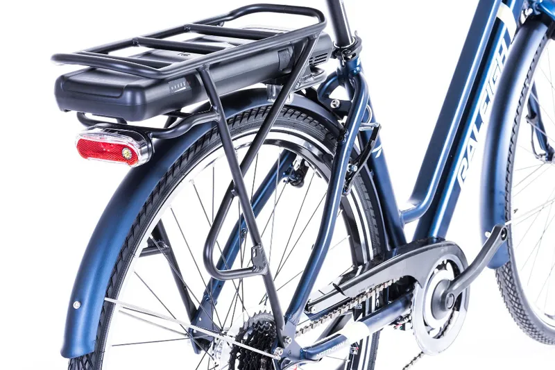 Raleigh Array Low Step Electric Bike 2018 Navy-3