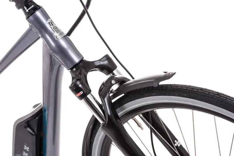 Raleigh Captus Crossbar Hub Gear Electric Bike 2018 Titanium-2