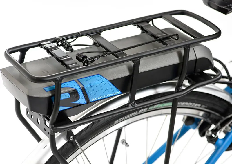 Raleigh Captus Step Through Womens Electric Bike 2016 Light Blue-1