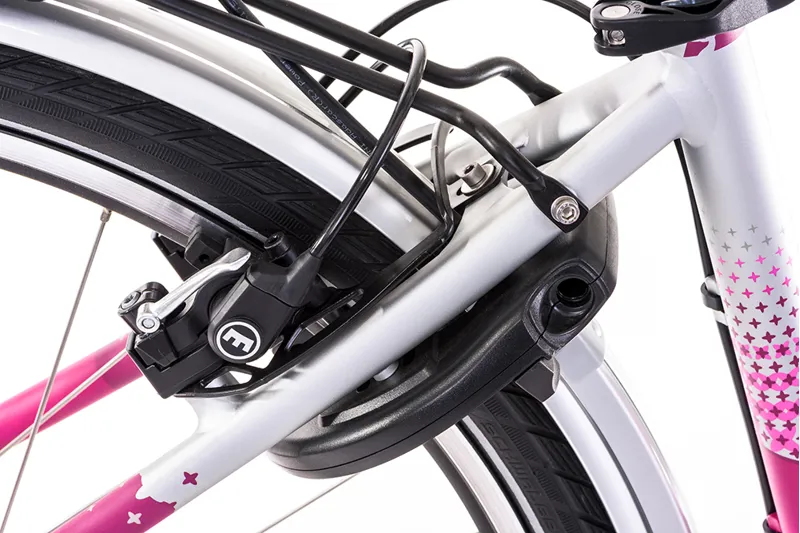 Raleigh Motus Hub Step Through Womens Electric Bike 2017 Cerise-10