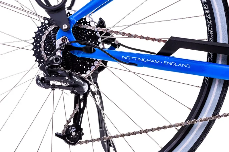 Raleigh Motus Low Step Electric Bike 2018 Blue-5