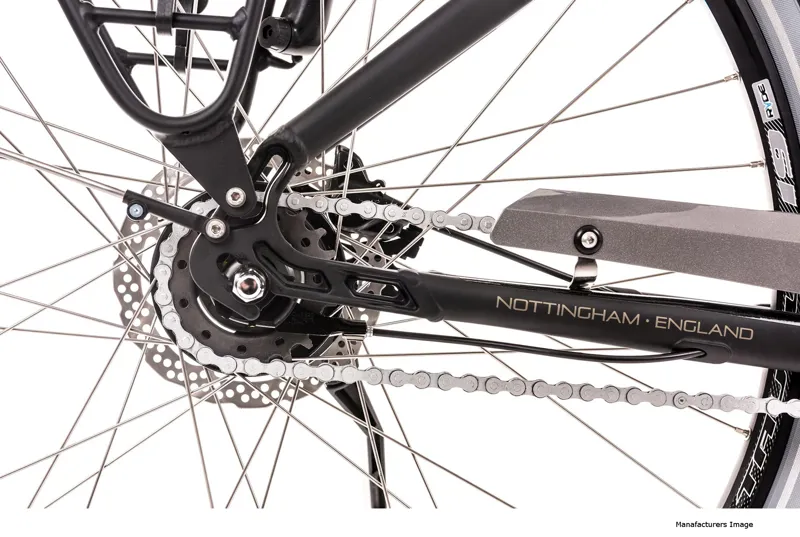 Second Hand 2017 Raleigh Motus Low Step Hub Gear 26in wheel Grey-4