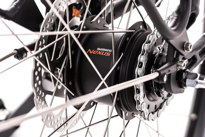 Second Hand 2017 Raleigh Motus Low Step Hub Gear 26in wheel Grey-6