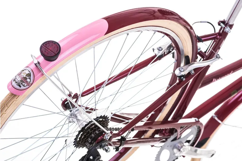 Raleigh Sherwood Classic Hybrid Bike Cherry-3