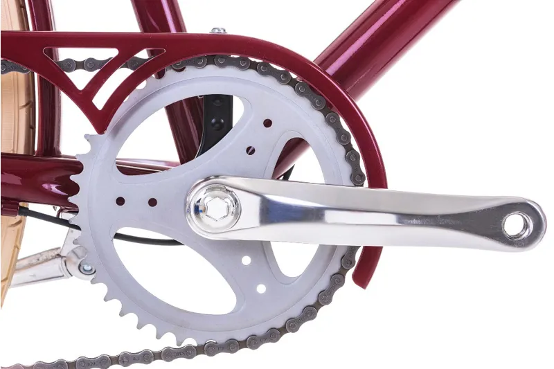 Raleigh Sherwood Classic Hybrid Bike Cherry-4