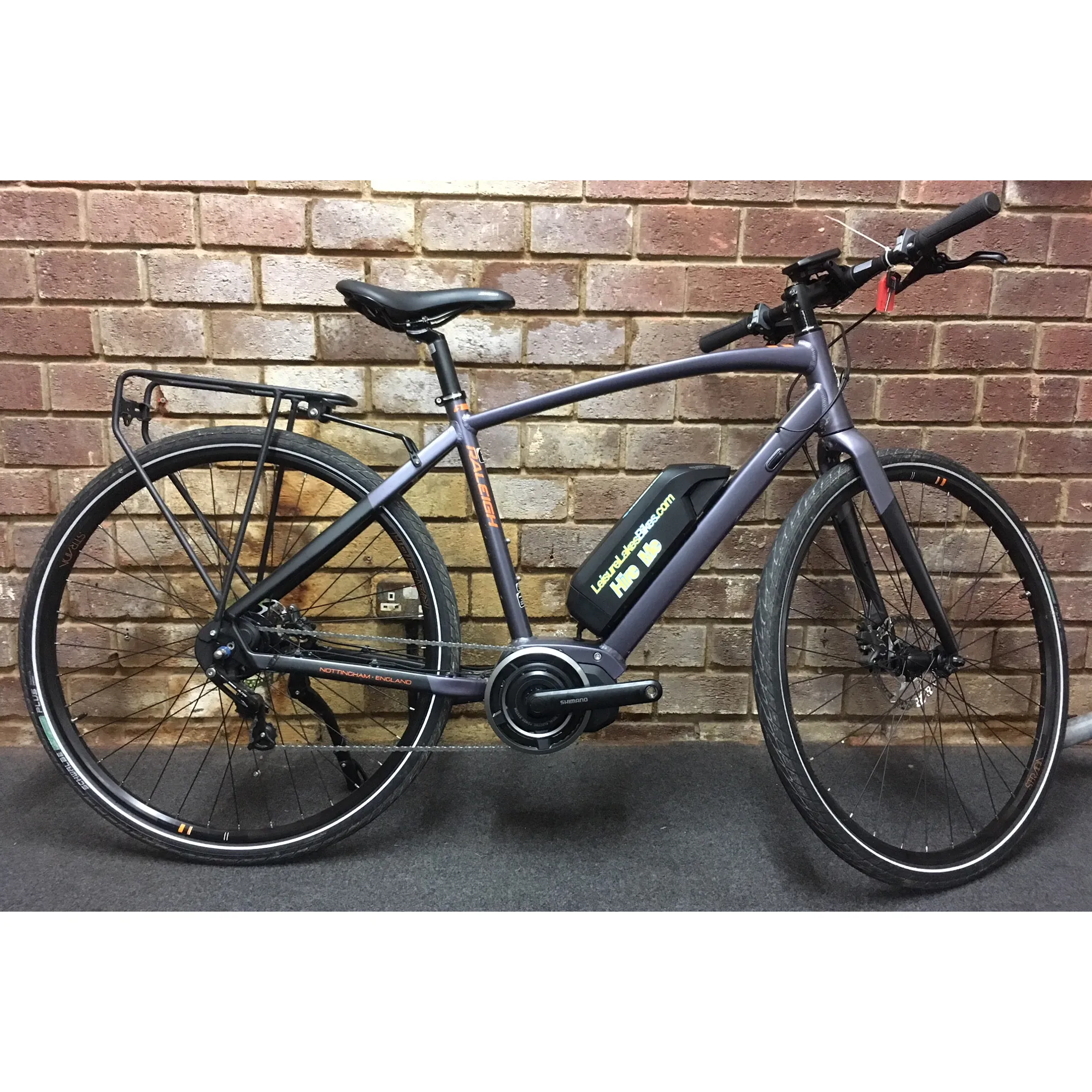 Ex Hire Raleigh Strada E Di2 Electric Bike 2017 Large Grey