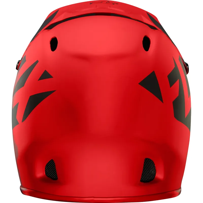 Fox Rampage Landi Full Face Helmet Red-3