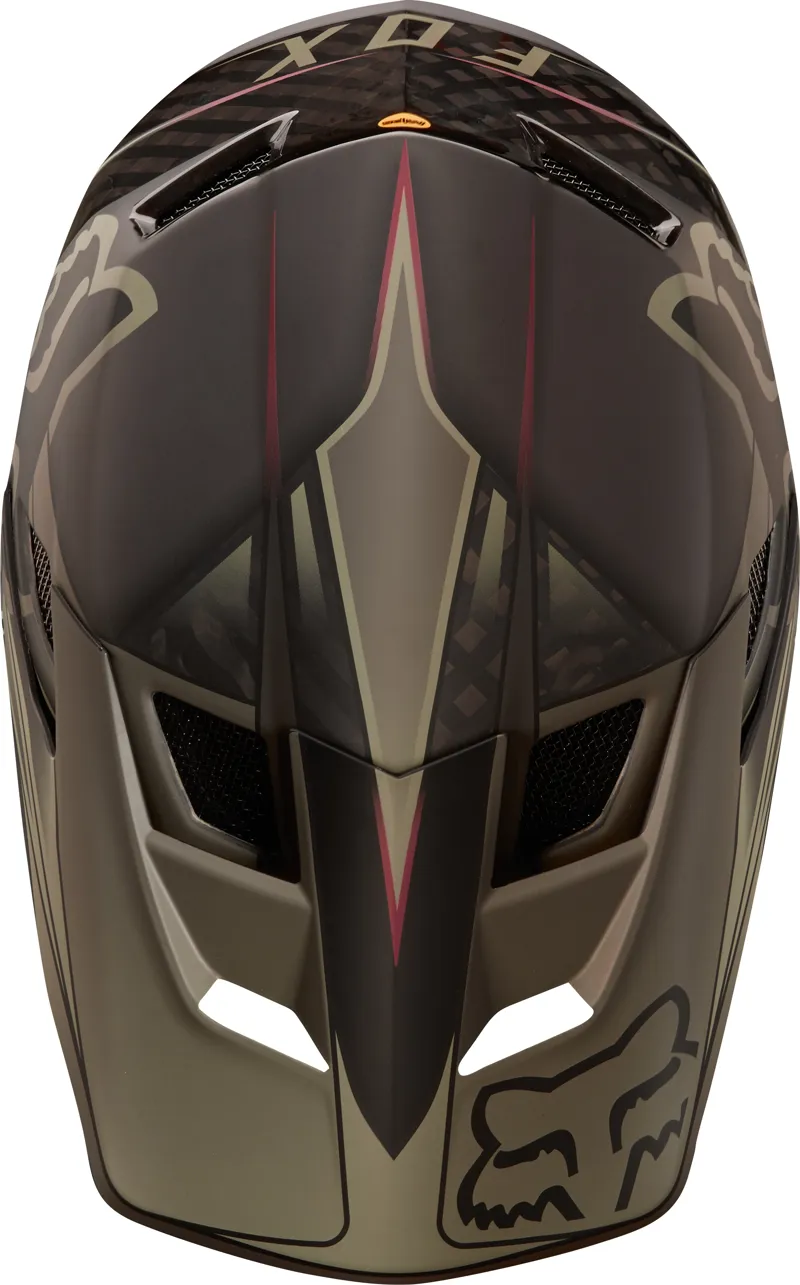 Fox Rampage Pro Carbon Kustom Mips Full Face Helmet Fatigue/Black-3