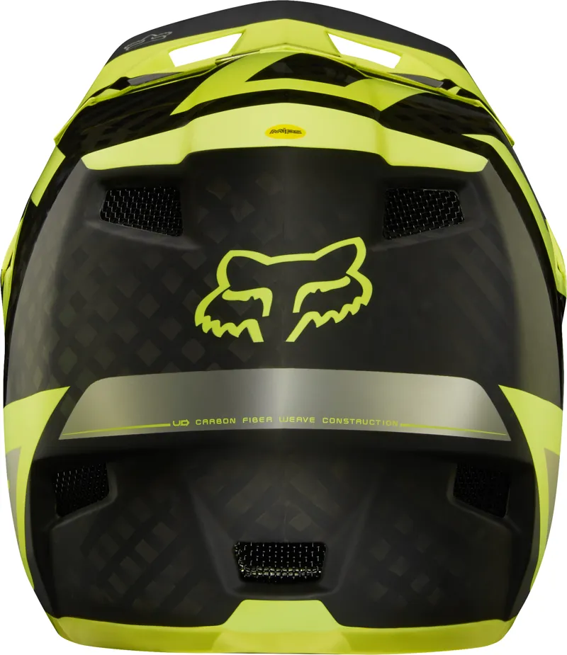 Fox Rampage Pro Carbon Preest Mips Full Face Helmet Yellow/Black-4