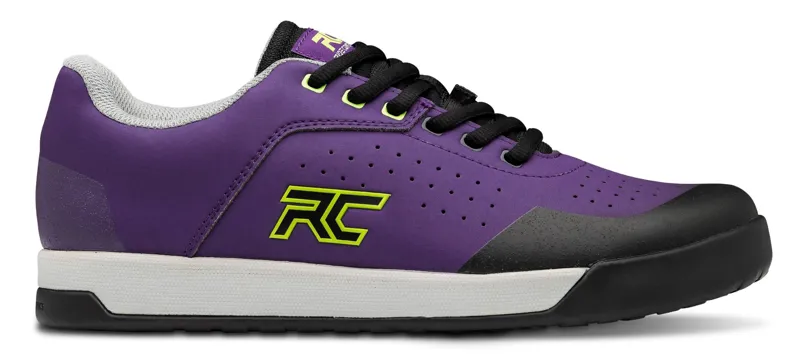 Ride Concepts Hellion Flat MTB Shoes Purple/Lime