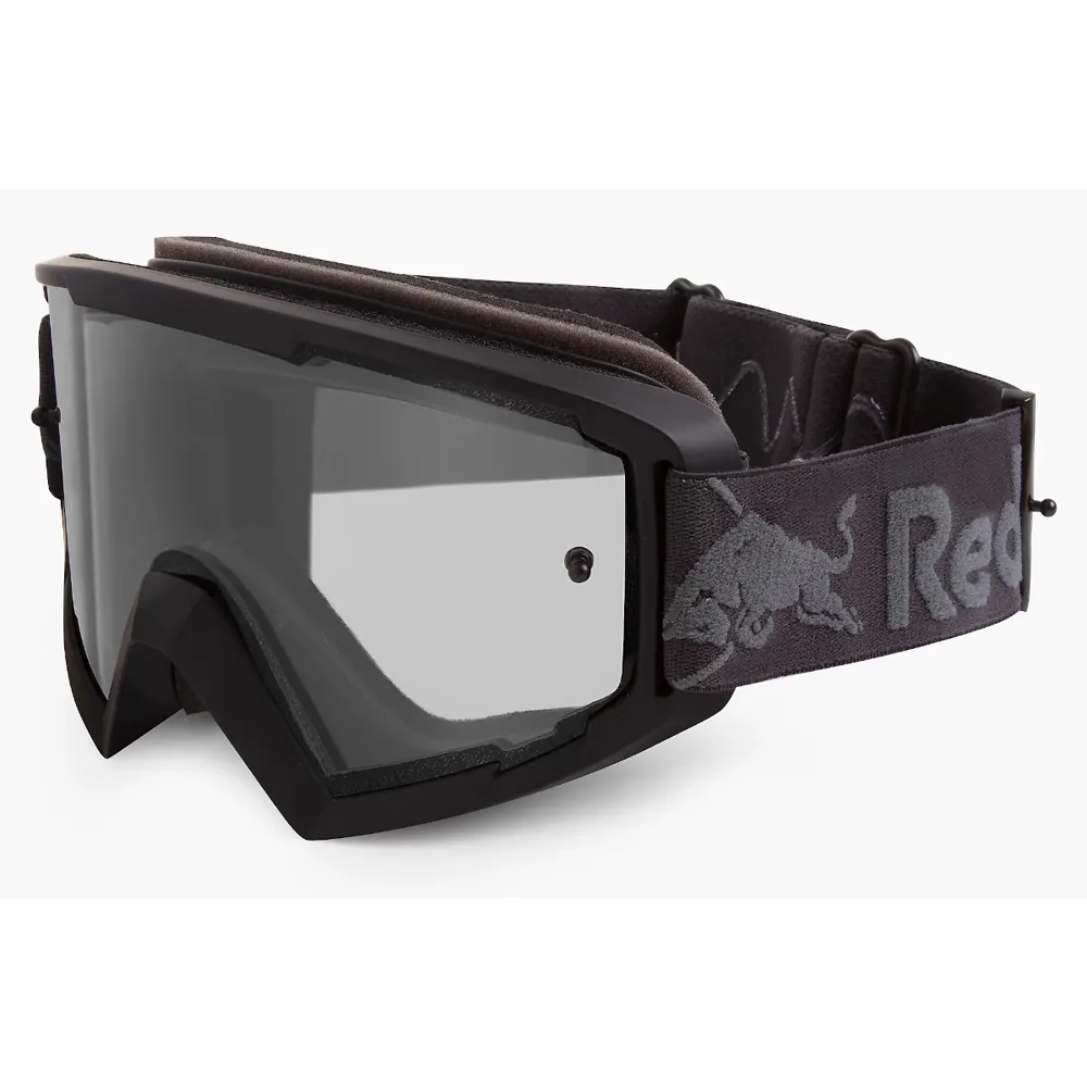 Red Bull SPECT Eyewear Red Bull Spect MX Goggles Black/Grey/Clear Flash Lens