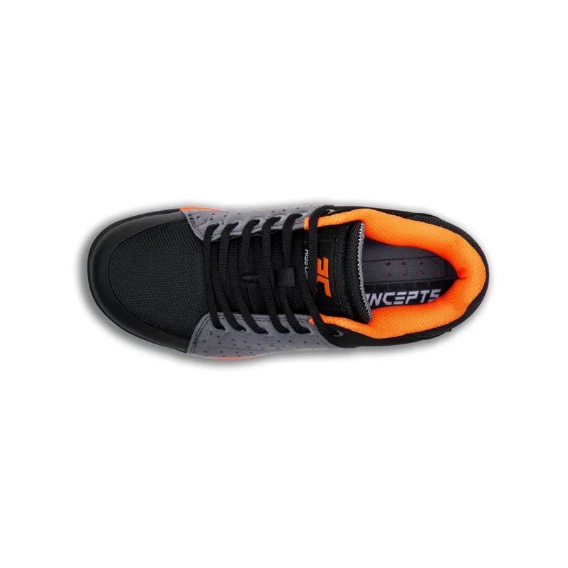 Ride Concepts Livewire Youth MTB Shoes Charcoal/Orange