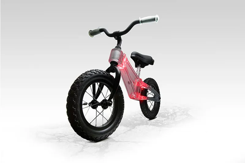 Ride Phantom Pulsar Balance Bike 2017 Clear Red/Blue-2