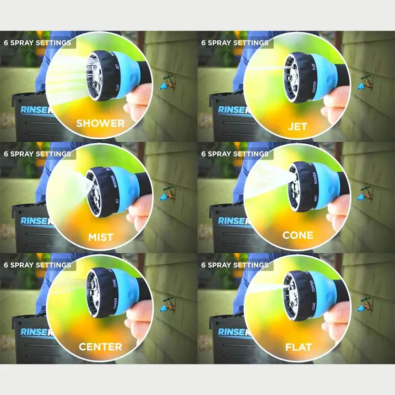 Rinsekit Portable Shower Kit Black-2