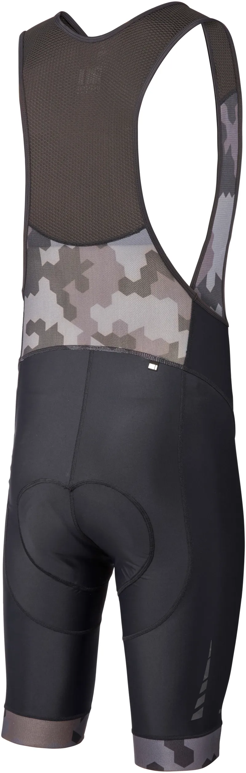 Madison RoadRace Apex Hex Camo Bib Shorts Black/Grey-1