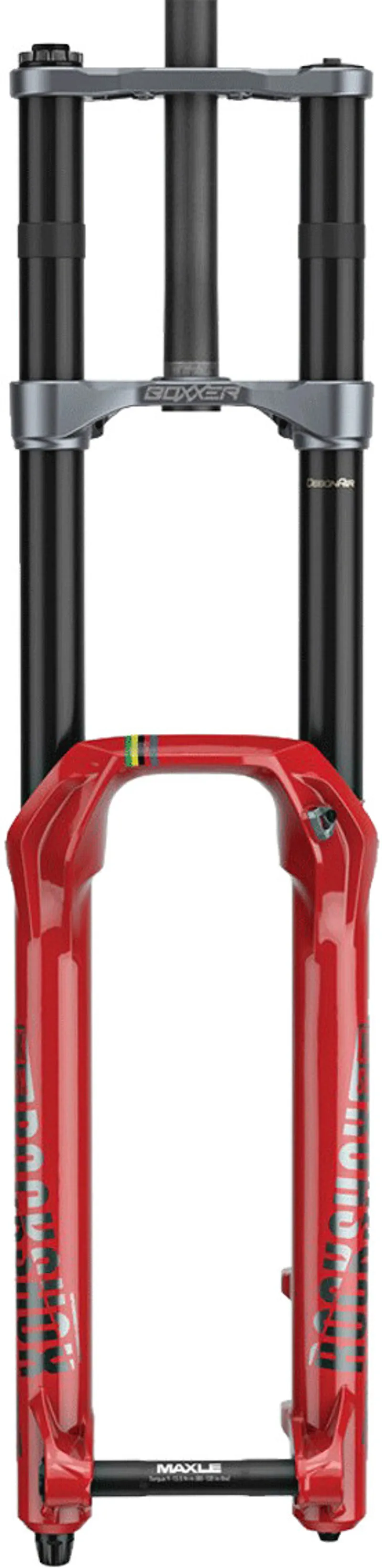 Rock Shox BoXXer World Cup Charger 2 DebonAir 27.5 Fork 2019 200mm Red-1