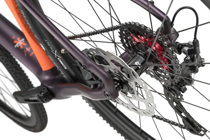 Rondo Ruut X Shimano GRX 11Spd 700c Disc Gravel Bike 2021 Eggplant/Orange-5