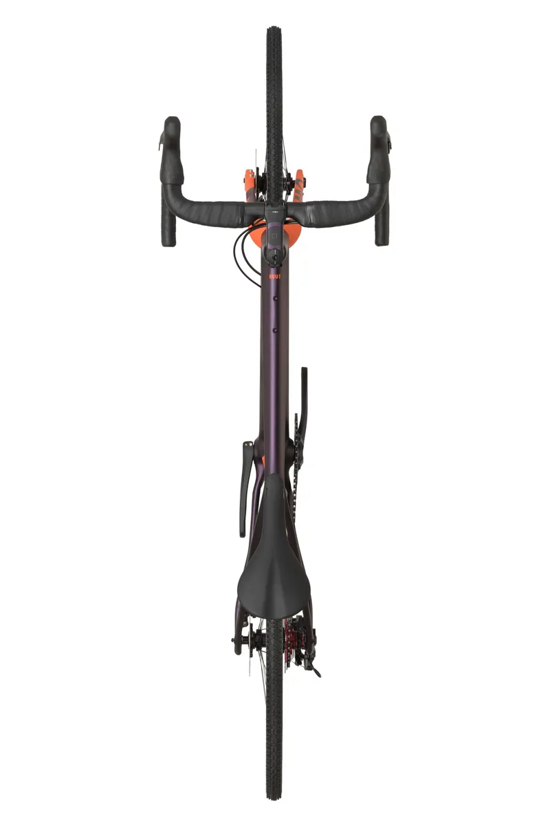 Rondo Ruut X Shimano GRX 11Spd 700c Disc Gravel Bike 2021 Eggplant/Orange-2