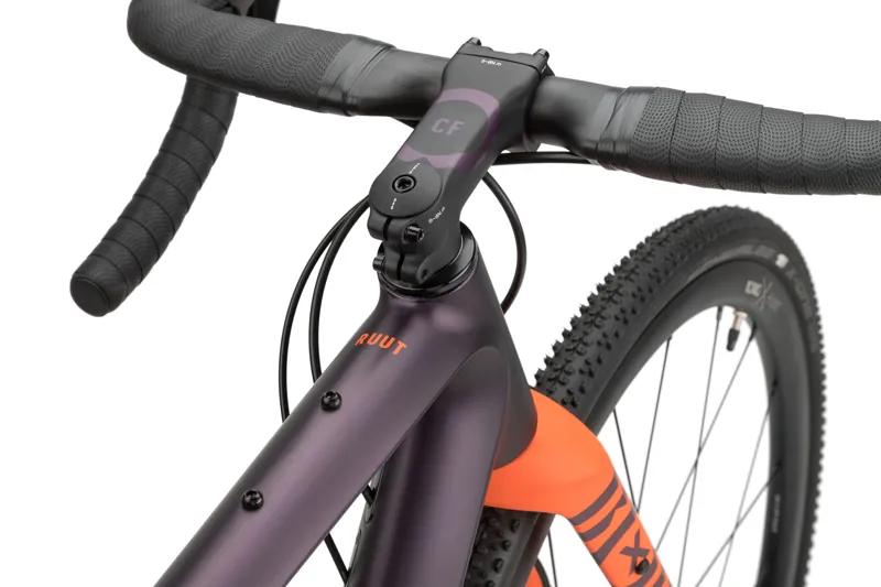 Rondo Ruut X Shimano GRX 11Spd 700c Disc Gravel Bike 2021 Eggplant/Orange-3