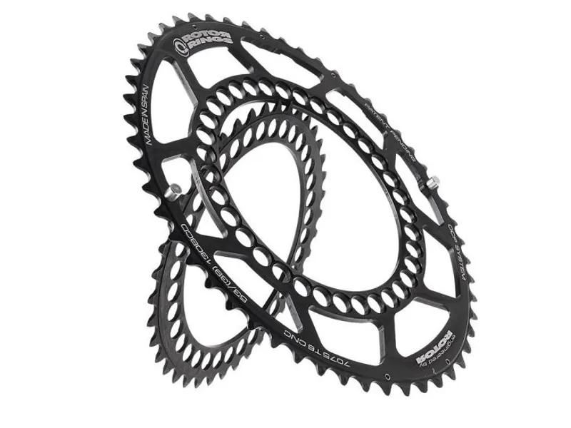 Rotor QRing Compact Chainring Set Oval