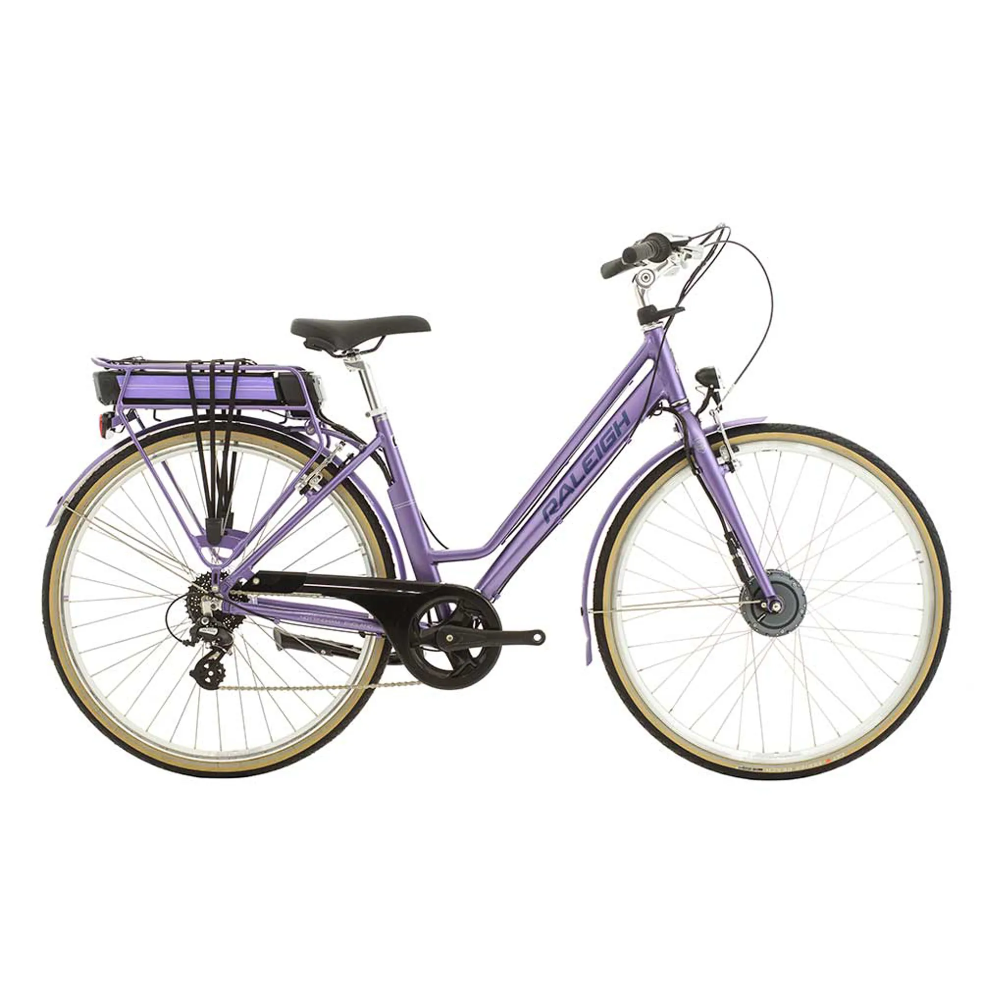 Raleigh Pioneer Step Thru 26 Inch Womens Electric Bike Liac